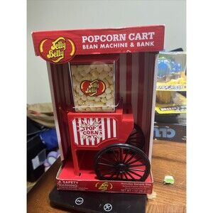 Jelly Belly Buttered Popcorn Bean Machine and Bank